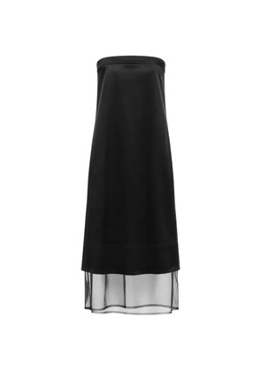 Esse Cartia column midi dress - Black