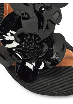 424 Orchid ankle-strap sandals - Black