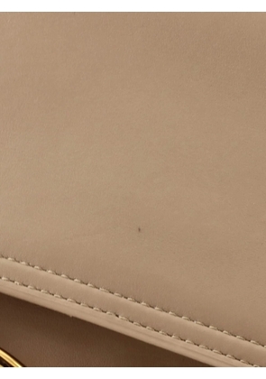 Bottega Veneta Pre-Owned Ciao Ciao Top Handle Bag Leather with Intrecciato Detail Medium satchel - Neutrals