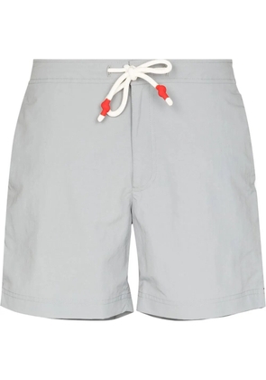 Orlebar Brown side-stripe drawstring swim shorts - Grey