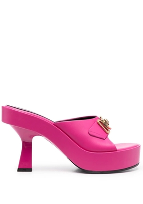 Versace 100mm Medusa-detail sandals - Pink