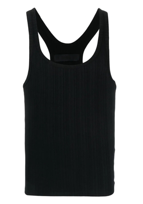 LGN LOUIS GABRIEL NOUCHI ribbed stretch-cotton tank top - Black