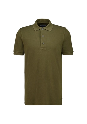 TOM FORD piqué short-sleeve polo shirt - Green