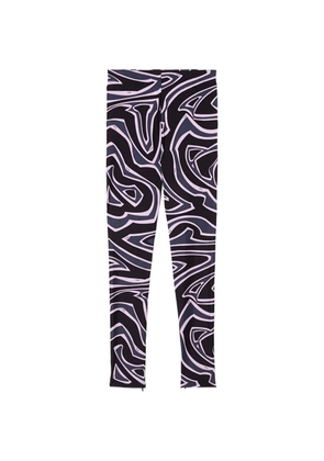 PUCCI Labirinto-print leggings - Black