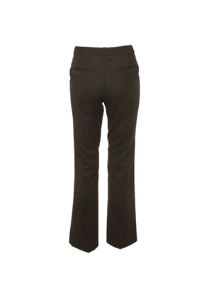 Dolce & Gabbana Pre-Owned pinstripe straight-leg trousers - Black