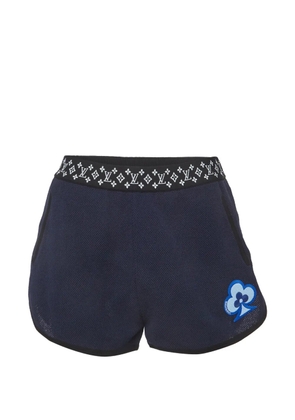 Louis Vuitton Pre-Owned Game On mesh shorts - Blue