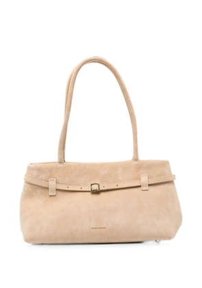 Manu Atelier Le Cambon buckle-detail East-West bag - Neutrals