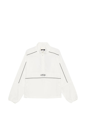 Stüssy logo-embroidered windbreaker - White