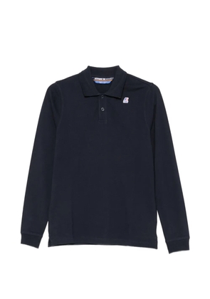 K-Way Rochel long-sleeve polo shirt - Blue