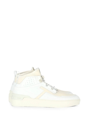 Tod's panelled high-top sneakers - White