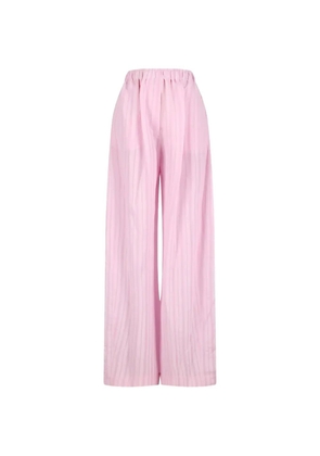THELATEST Dora pinstriped trousers - Pink