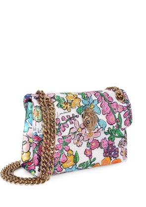 Kurt Geiger London mini fabric Kensington bag - White