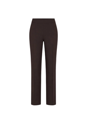 Jenni Kayne creased slim-fit trousers - Brown