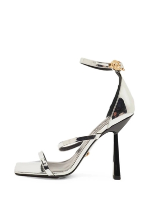 Versace Pre-Owned Safety Pin ankle strap sandals - Silver