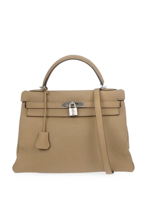Hermès Pre-Owned 2008 Kelly 32 Retourne handbag - Neutrals