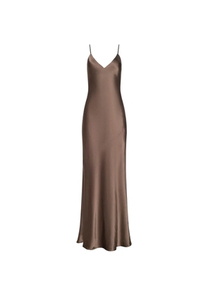 L'Agence Serita maxi dress - Brown