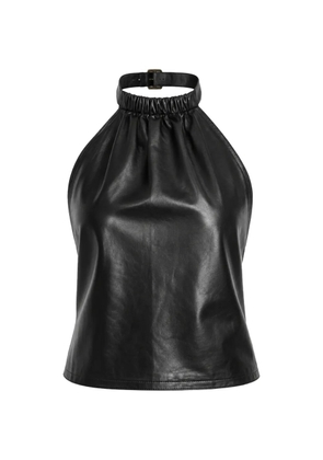 Yigal Azrouel Luna halterneck top - Black