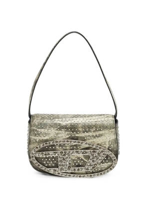 Diesel 1DR crystal-embellished shoulder bag - Green