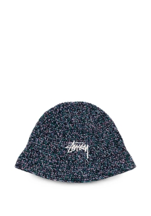 Stüssy Hemp Stock logo-embroidered bucket hat - Blue