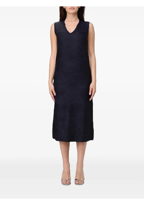 MeimeiJ V-neck midi dress - Blue