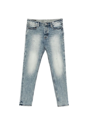 Emporio Armani five-pockets cotton jeans - Blue