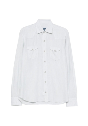 Barba striped shirt - Green