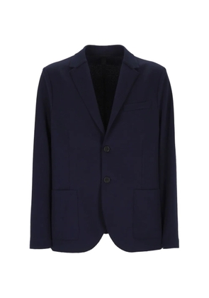 Harris Wharf London notched-lapel single-breasted blazer - Blue