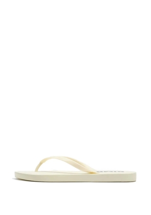Bimba y Lola logo-print flip-flops - Neutrals
