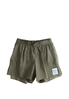 Satisfy Rippy™ 5' layered trail shorts - Green