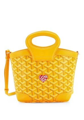 Goyard Pre-Owned Beluga Bag Printed Coated Canvas Mini tote bag - Yellow