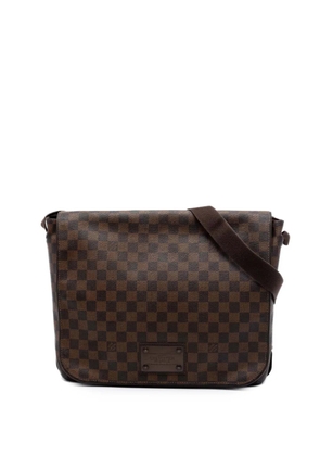 Louis Vuitton Pre-Owned 2011 Damier Ebene Brooklyn GM crossbody bag - Brown
