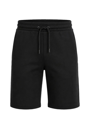 Karl Lagerfeld logo-tape drawstring shorts - Black