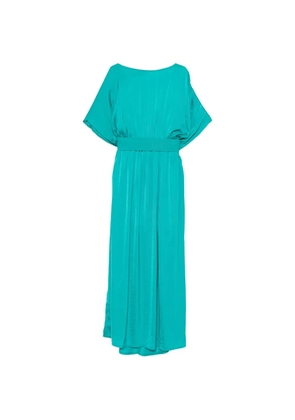 MOUTAKI belted maxi dress - Green