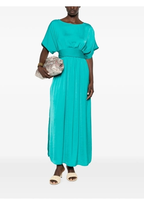 MOUTAKI belted maxi dress - Green