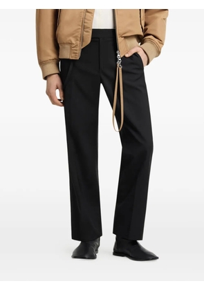 Courrèges AC-logo tailored trousers - Black