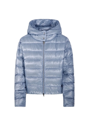 Herno hooded quilted jacket - Blue