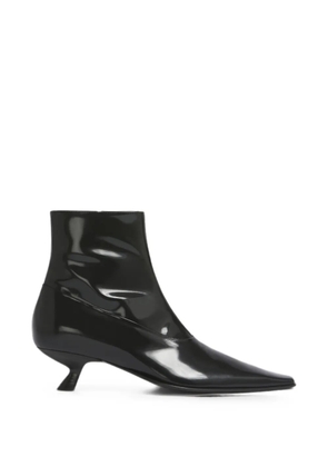 Marni black leather Cindi boots