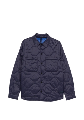 PS Paul Smith quilted packable buttoned jacket - Blue