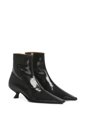 Marni black leather Cindi boots