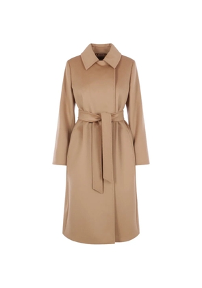 Max Mara belted wool coat - Neutrals