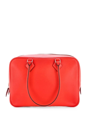 Hermès Pre-Owned Plume Bag Evercolor 28 satchel - Red
