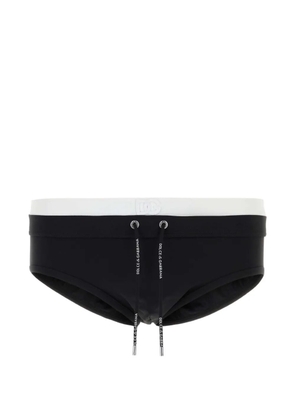 Dolce & Gabbana logo-detail swimming briefs - Black