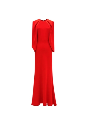 Gemy Maalouf slim-cut maxi dress - Red
