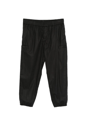 Emporio Armani elasticated track pants - Black