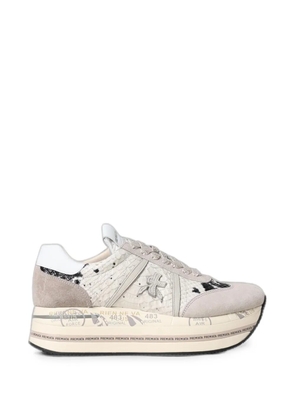 Premiata Beth snake-effect sneakers - Neutrals