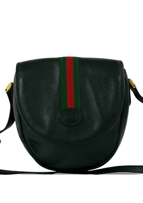 Gucci Pre-Owned 20th Century Calfskin Web crossbody bag - Black