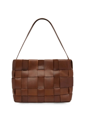 St. Agni woven mini tote bag - Brown