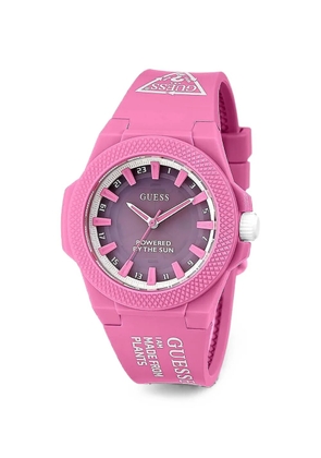 GUESS USA Outspoken 40mm watch - Purple