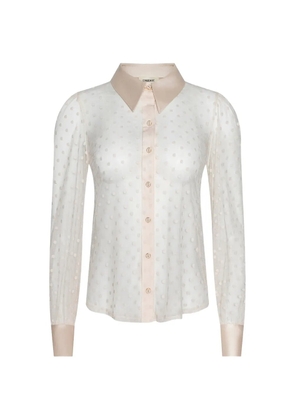L'Agence Sophia polka-dot blouse - Neutrals