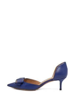 Ferragamo Pre-Owned Rietta bow d'Orsay pumps - Blue